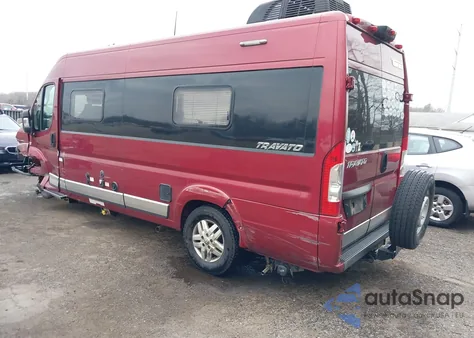 2018 Ram Promaster 3500 Cargo Van High Roof 159 Wb Ext z USA, uszkodzony, nr VIN 3C6URVJG3JE158672